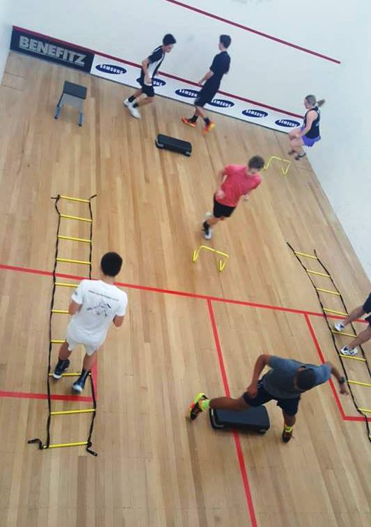 SquashFit programme at Belmont Park Racquets Club