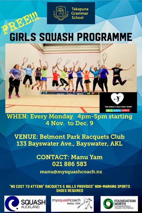 Women's Squash at Belmont Park