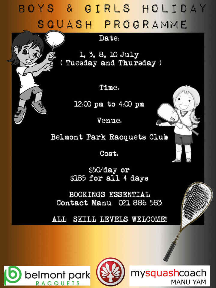 Women's Squash at Belmont Park