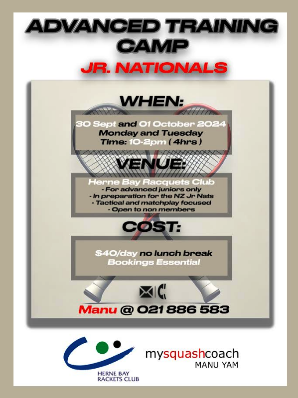 After-school squash programme