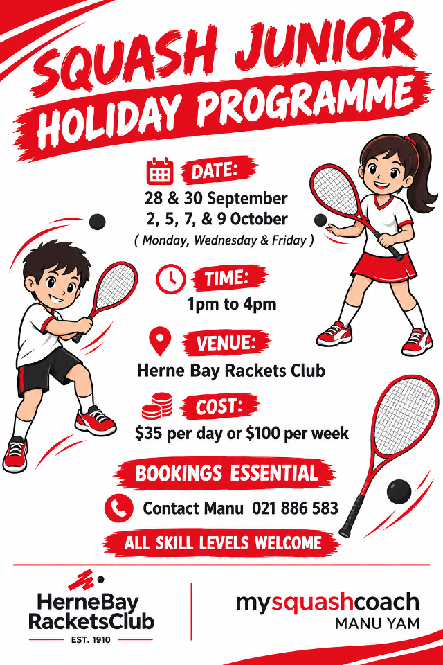 After-school squash programme
