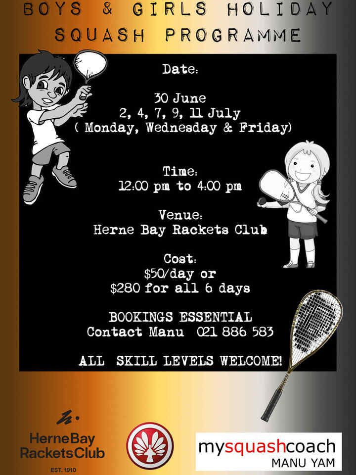 After-school squash programme