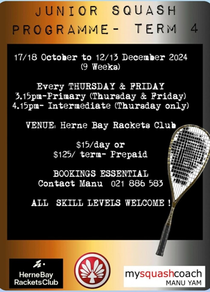 After-school squash programme